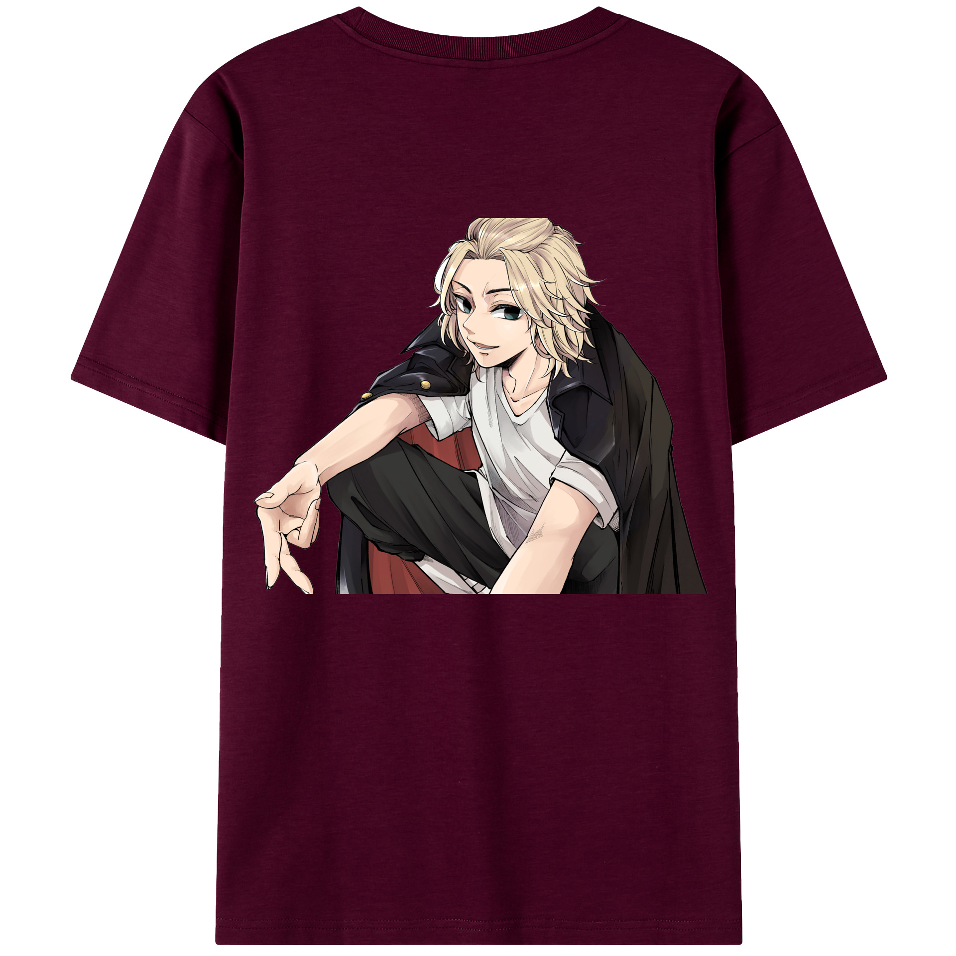 （画像用） 東京リベンジャーズ Tokyo Revengers レディース半袖Tシャツ(バックプリント)